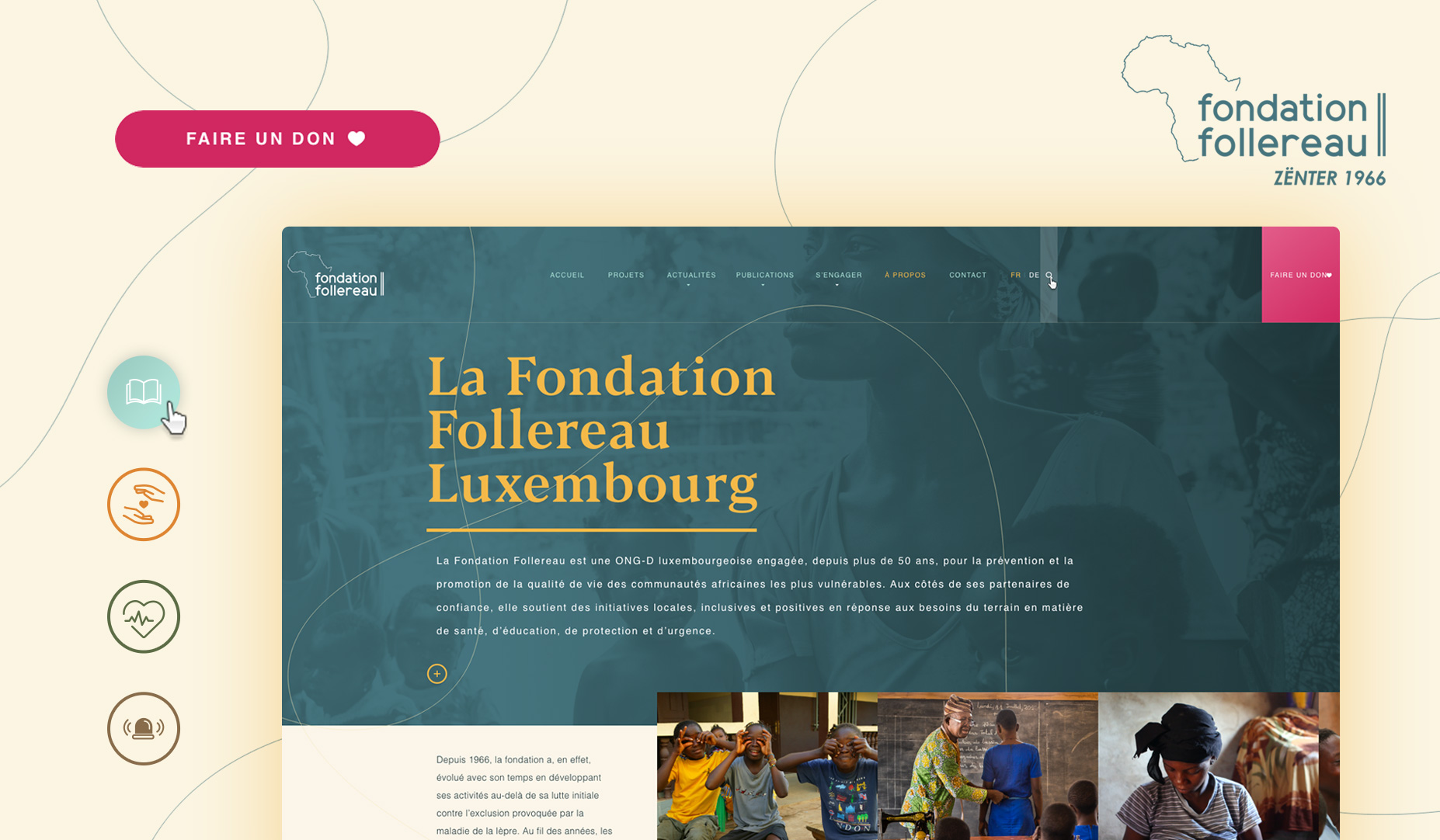 Fondation Follereau page site web