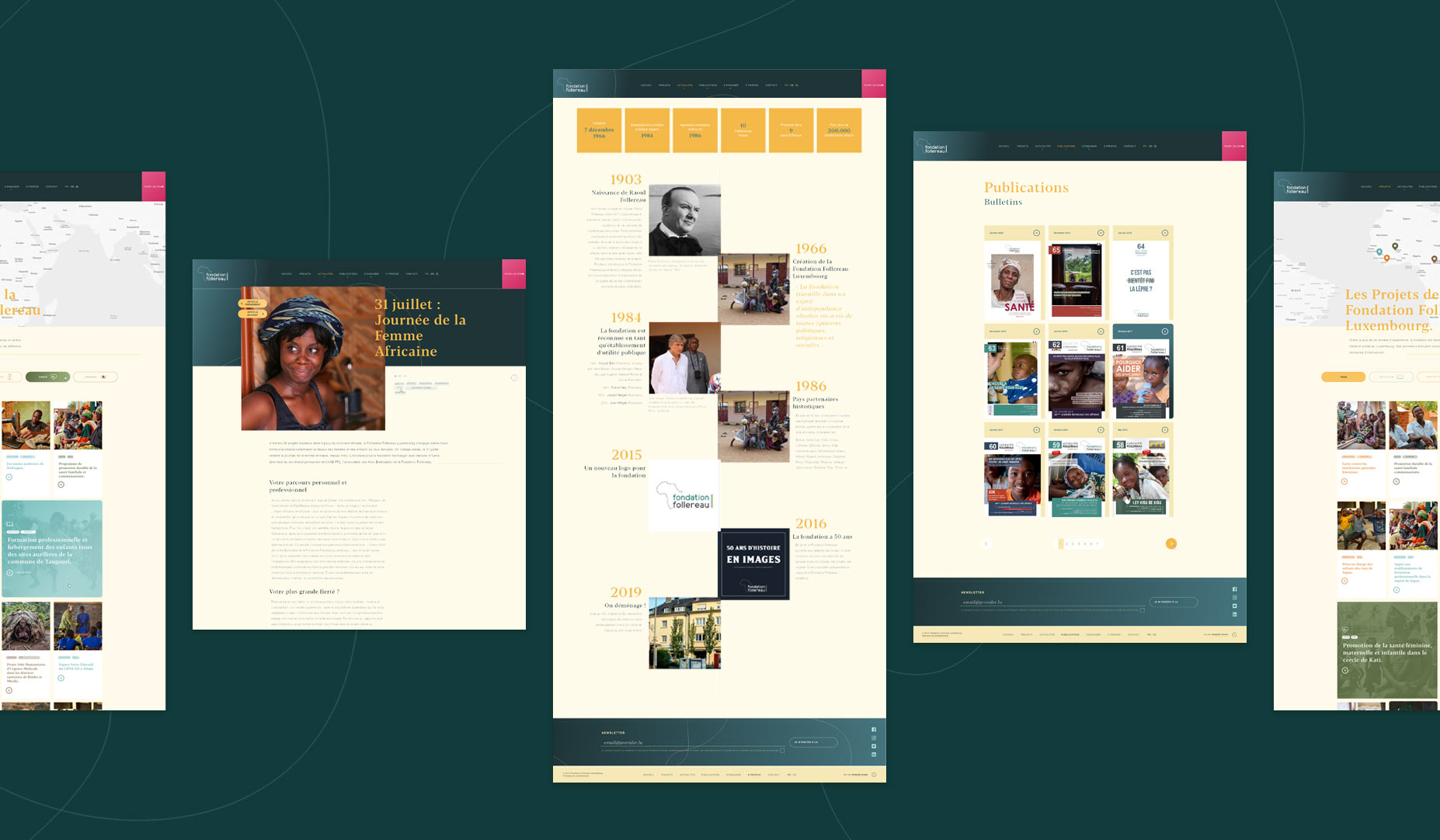 Fondation Follereau page site web